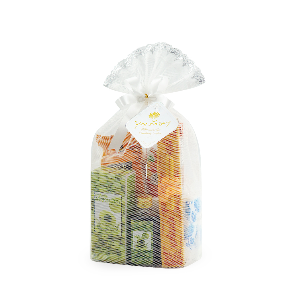 สังฆทานชุดตักบาตร 1 (ถุงขาว)