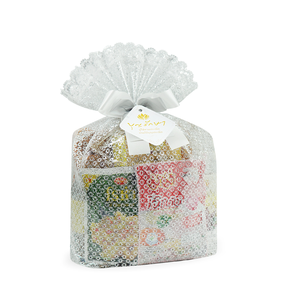 สังฆทานชุดตักบาตร 3 (ถุงขาว)