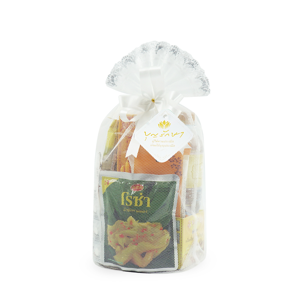 สังฆทานชุดตักบาตร 2 (ถุงขาว)